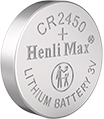 Li/MnO<sub>2</sub> Button Battery<br>(CR Series)